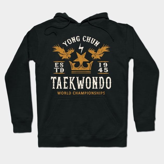 TAEKWONDO Hoodie by Tshirt Samurai